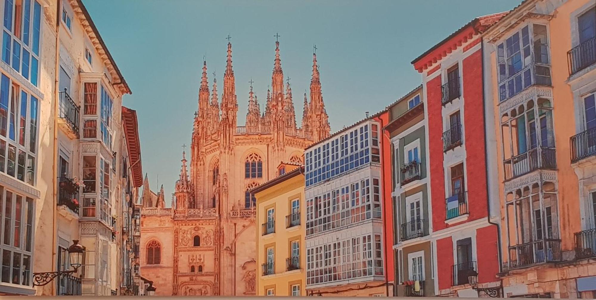 Precioso Apartamento Al Lado De La Catedral Burgos Bilik gambar